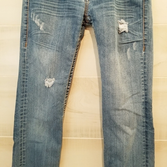 {27} True Religion Billy Dark Hallow First Edition Jeans Women's - Picture 6 of 16
